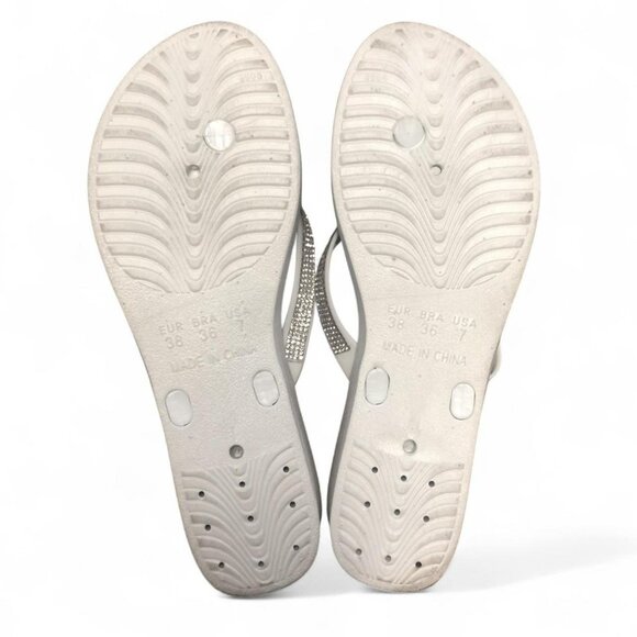 Ardene Gemstone Wedge Flip-Flops - Picture 6 of 6